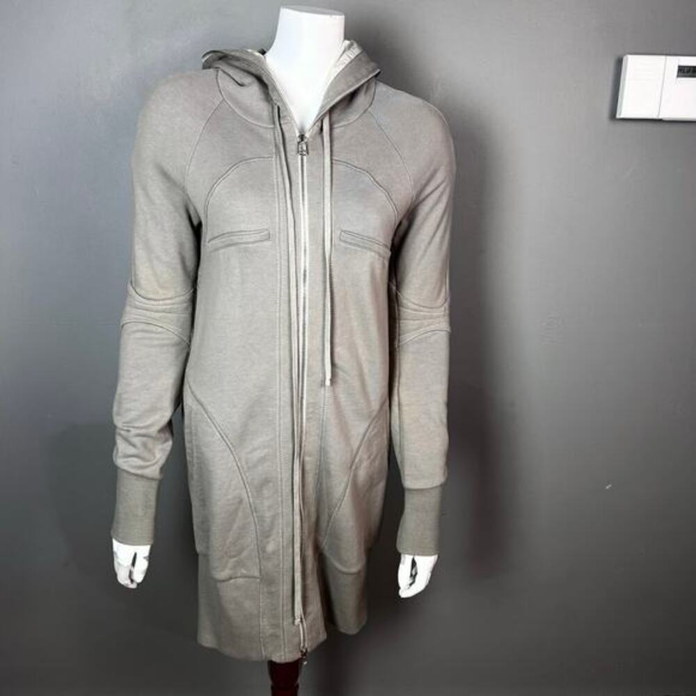 Revolve Eryn Brinie Long Cloak Hoodie Jacket small sweatshirt dress hoodie long‎